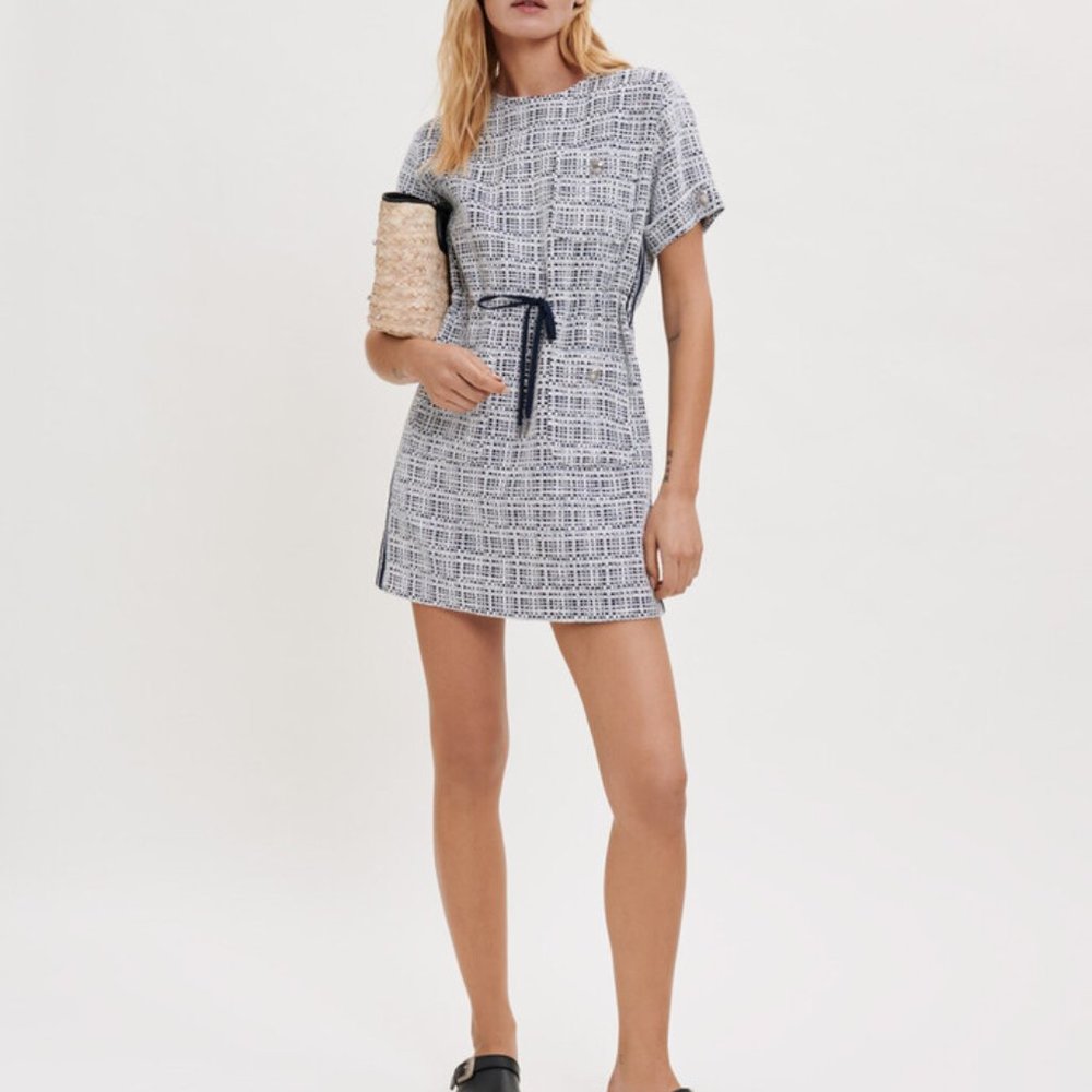 Maje Tweed Mini Dress